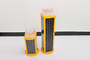 Luci di Segnalazione per Torri di Costruzione, Faro Rotante per Piste Aeroportuali e Taxiway, Luce di Ostacolo per Aviazione ad Energia Solare - Product Image 6