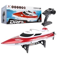 Bateau de course télécommandé HJ806 2,4 GHz 35 km/h - Prix usine OEM pour bateau à voile, petit yacht, jet-boat RC