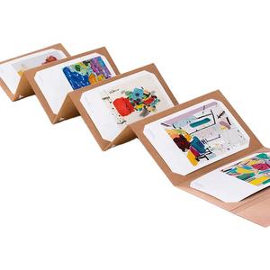 アコーディオン折りDIYフォトアルバム、空白のアルバム、写真の折りたたみ式カード - Product Image 1