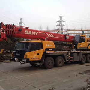 Grúas sobre Camión Sany QY50 de 50 Toneladas Usadas, Bien Mantenidas, Año 2021, Piezas Originales, Funcionamiento Fluido para Trabajos en Sitio - Product Image 1