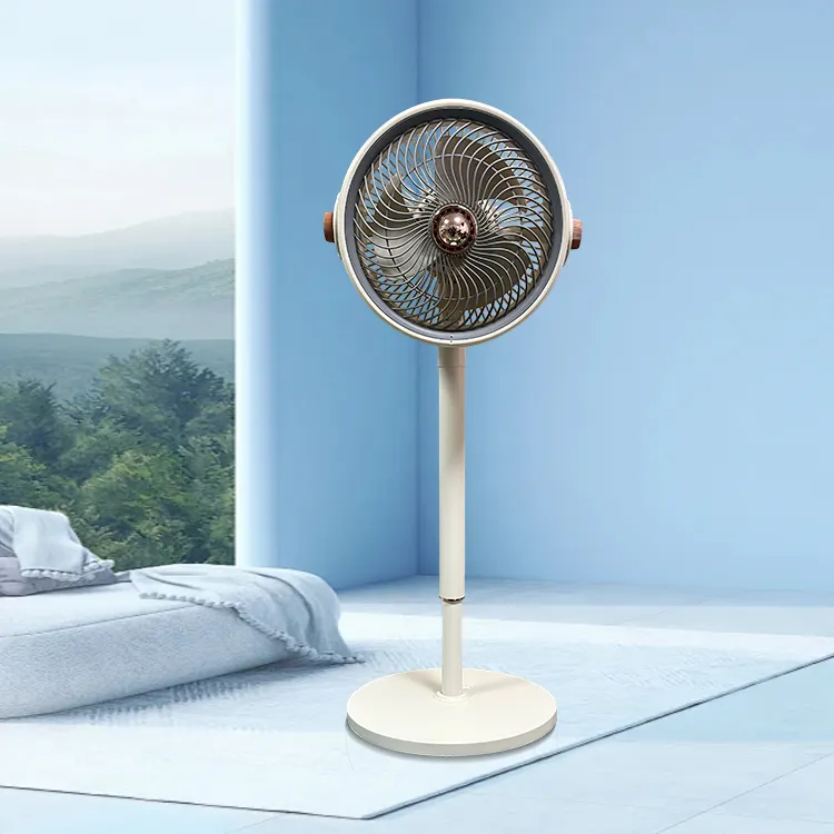 Chinese Popular Design Air circulation Electric Summer Standing 3 Blade Slim Floor Fan