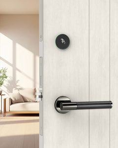 Serratura di Lusso per <span class=keywords><strong>Hotel</strong></span> con Motore e Lettore RFID, Opzioni di Maniglia Personalizzabili, Apertura Automatica a Pressione, Serratura Elettronica - Product Image 1