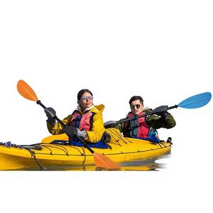 Pagaies en alliage d'aluminium personnalisables de 180 à 260 cm, directement de l'usine, pour kayak et canoë, accessoires de paddleboard - Product Image 3