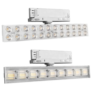 Moderna Lámpara de Riel LED de Aluminio 3000K/4000K/6000K 3 Colores Seleccionables 3CCT Ajustable 18W/24W/30W Regulable - Product Image 1