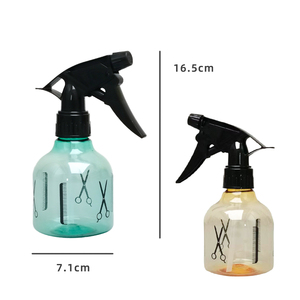 Botella de Spray de Plástico de 250 ml Fácil de Usar, Botella de Spray de Agua para Salón de Belleza con Diseño de Tijeras y Peine - Product Image 2