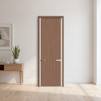 Protection d'angle anti-collision de style moderne pour portes intérieures en bois, surface finie, largement utilisée dans les chambres et les écoles
