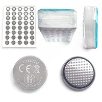 Baterai Kancing Lithium CR1220 3V Langsung dari Pabrik untuk Remote Control, Mainan, Jam & Peralatan Listrik; Kemasan Industri
