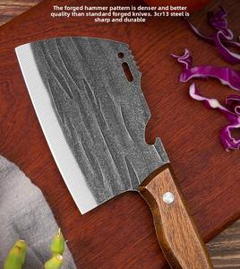 Cuchillo de cocina multifuncional pequeño y resistente, cuchillo para mantequilla de acero inoxidable, cuchillo de cocina pequeño. - Product Image 2