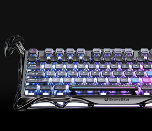 Gravastar Mercury K1 <span class=keywords><strong>Pro</strong></span> 75% คีย์บอร์ดเกมแบบกลไกไร้สาย-Cyberpunk สำหรับ <span class=keywords><strong>FPS</strong></span> - Product Image 5