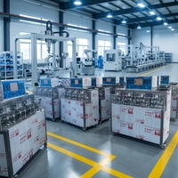 Machine de remplissage et de scellage de sachets de jus de fraise à 8 buses