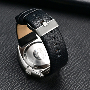 Phong cách mới cho Diese xem thay thế dây đeo Lychee Grain mô hình 22mm 32mm lớn quay số Xem ban nhạc với kim loại khóa dây đeo - Product Image 6