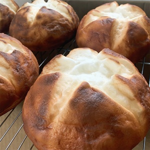 Pan de queso y ajo de 6 pulgadas, 1 unidad, de poliuretano, delicioso, para desmenuzar, accesorios para fiestas, juguetes de mozzarella para la cena, cocina - Product Image 2