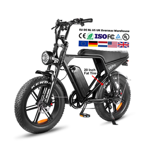 Bicicleta Eléctrica de Montaña con Llantas Gruesas para Adultos y Jóvenes V8 PRO Ruedas de 20 Pulgadas Frenos de Disco Mecánicos 7 Niveles de Velocidad - Product Image 2
