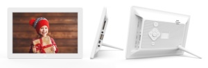 10 Inch Digital <b>Photo</b> <b>Frame</b> with Remote Control, Electronic Picture <b>Frame</b> <b>Large</b> Display, Built-in Clock & Calendar - Product Image 2