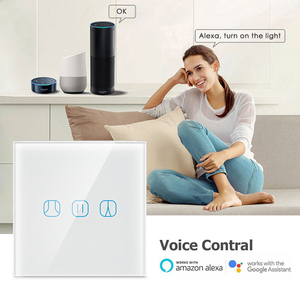Wifi controlado de la UE/UK Tuya cortina interruptor inteligente Compatible con Alexa/Página principal de Google/IFTTT cortina interruptor - Product Image 4