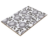 Carreaux muraux en céramique modernes 30 x 45 cm, effet floral naturel, impression numérique 3D, finition brillante lumineuse, résistants aux acides