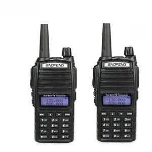 Baofeng bf UV-82, baterai tinggi tri-power 8W daya tinggi dua arah Radio UHF VHF tahan air jarak jauh Radio UV82 ht walkie talkie