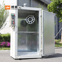 Horno de Curado Industrial de Tipo Lote con Calentamiento Eléctrico para Rines de Coche y Piezas Metálicas, Calentamiento Uniforme