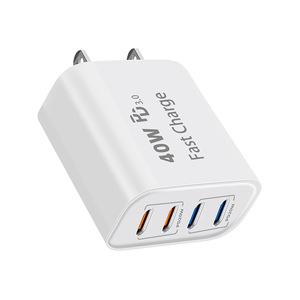 Cargador Multi-Puerto USB-C de 40W Estándar Estadounidense para Teléfonos Samsung y Apple iPhone 16 - Un Producto Transfronterizo de Gran Venta - Product Image 2
