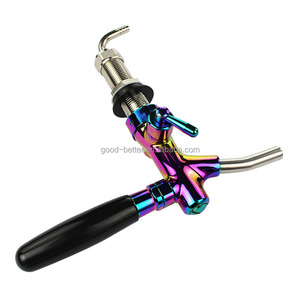 GB Hot GB Robinet de police de bière coloré avec compensateur pour corps en laiton de style européen Homebrew - Product Image 6