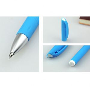 Custom Logo Promotional Gel <b>Pens</b> 0.5mm Writing Width Soft Rubber Coated Ballpoint <b>Pen</b> Plastic Finish Customizable <b>Pens</b> - Product Image 3