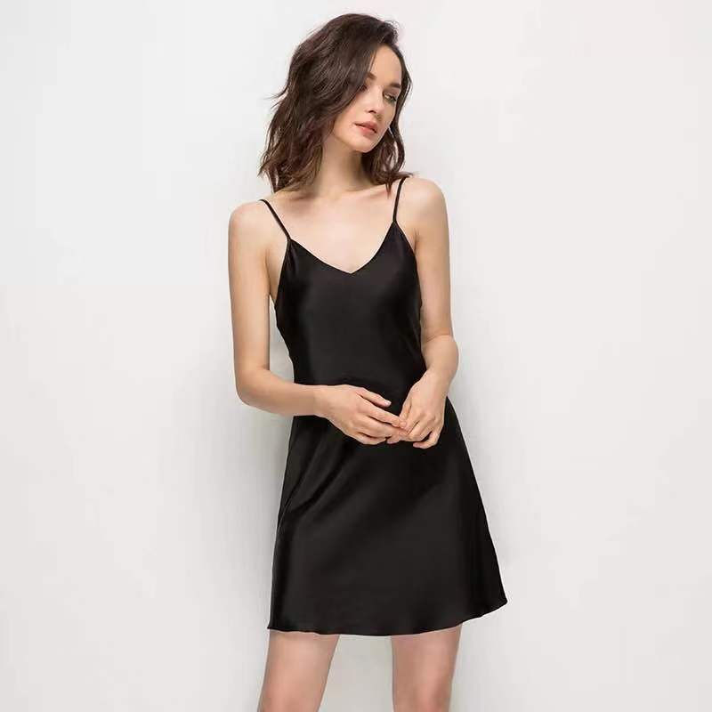 Одежда для сна QIYUE из чистого шелка, 100% шелковое платье, шелковые платья, роскошные женские платья