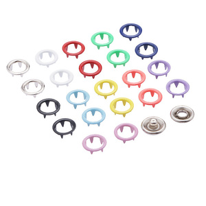 Kích thước tùy chỉnh mở vòng <span class=keywords><strong>prong</strong></span> <span class=keywords><strong>snap</strong></span> ốc vít nút cho vải - Product Image 4