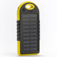 Banque d'énergie solaire 4000mAh banques d'alimentation sans fil avec logo imprimé personnalisé gratuit