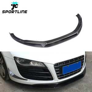 Fiber De carbone <span class=keywords><strong>R8</strong></span> Lèvre de Pare-chocs Avant Jupe pour <span class=keywords><strong>Audi</strong></span> <span class=keywords><strong>R8</strong></span> V8 <span class=keywords><strong>V10</strong></span> GT Spyder Convertible 08-15 - Product Image 1