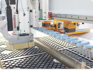 High-Stability Framed CK-1325-T CNC Router with Dual-<strong>Layer</strong> Bed and Automatic Lubrication for Prolonged Mold Making - Product Image 2