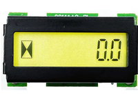 Compteur d'heures numérique à affichage LCD 6 chiffres S06111A2-BL, suivi du temps, 4,5-18V CC, angle de vision 12H