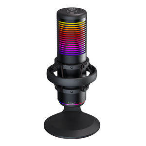 MK-02PデュアルコンデンサーUSBマイク192KHz/24Bitカーディオイド/オムニモッドノイズサプレッサーRGBライトポッドキャスト/ストリーミング/録音用 - Product Image 3