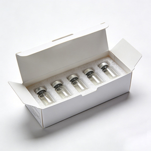 Boîte d'emballage et d'expédition en carton imprimé sur mesure pour flacon en verre - Product Image 3