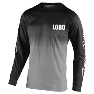 Custom Wholesale Mountain Bike Shirts Sublimation Offroad Motocross Racing Downhill Jersey For Men