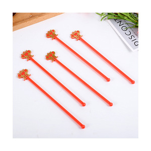 ไม้คนค็อกเทลพลาสติก 200 มม. หัวทรงมงกุฎ สำหรับผสมเครื่องดื่ม - Product Image 5