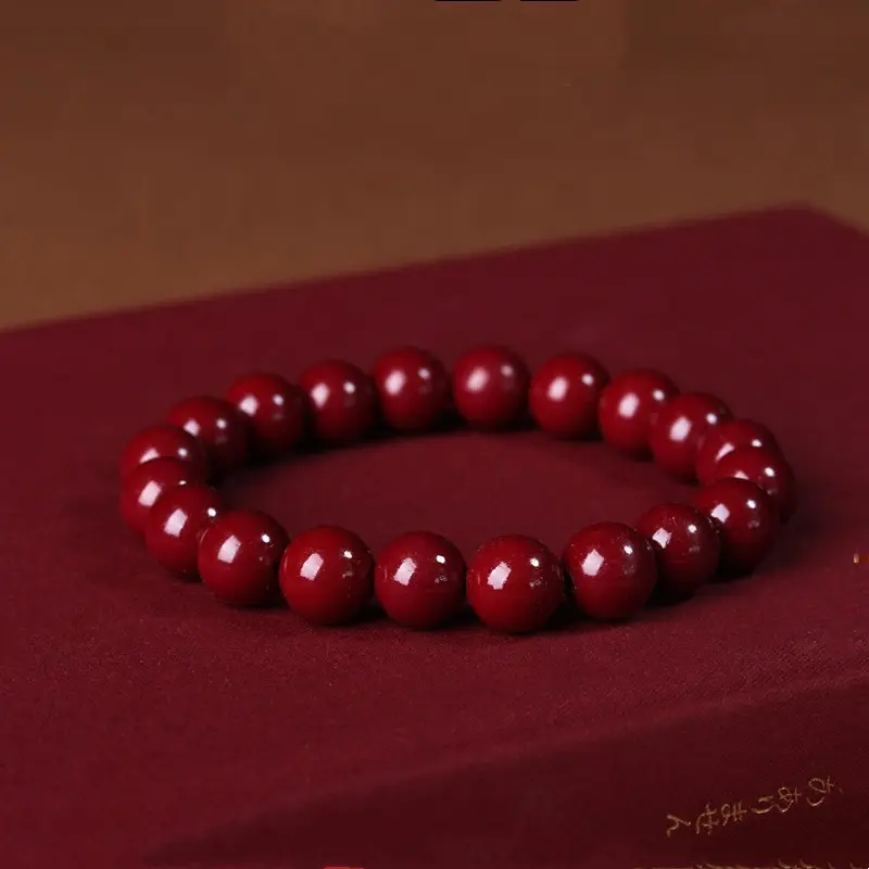 Personalizado al por mayor simple 8mm elástico con cuentas circón pulsera Abbot Streamer Buda luz budista Amitabha pulsera