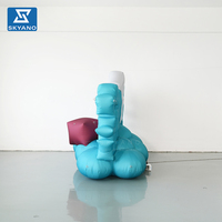 Dispositivo Combinado de Cartel Inflable Personalizado para Decoración de Actividades Comerciales, Exposiciones y Festivales al Aire Libre