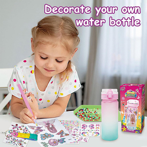 Butterfly Gem Girls <b>Diamond</b> Crafts Arts Crafts Kits Toys Children DIY <b>Painting</b> Set Decorate Your Own Water Bottle Kits for Girls - Product Image 3