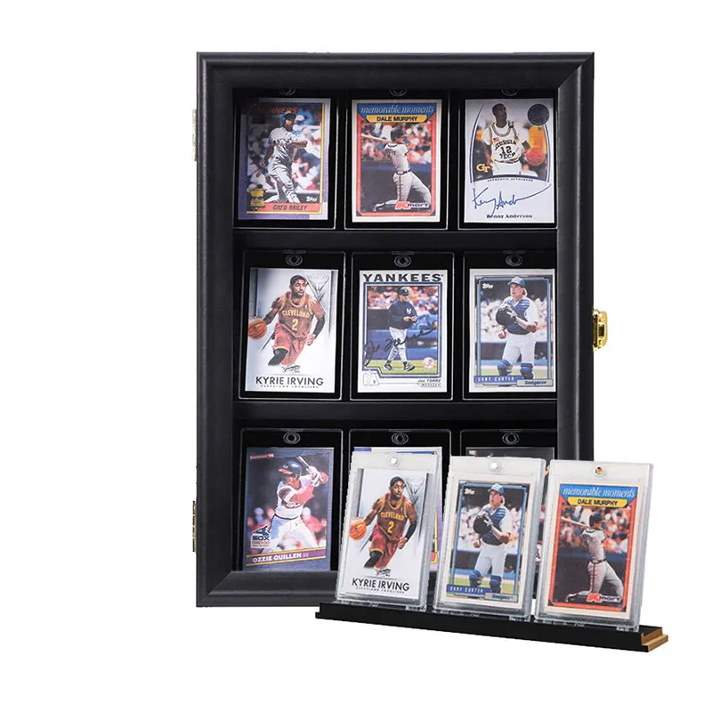 9 Baseball Card Display Case Single Display Case Graded Sports Card Display Case