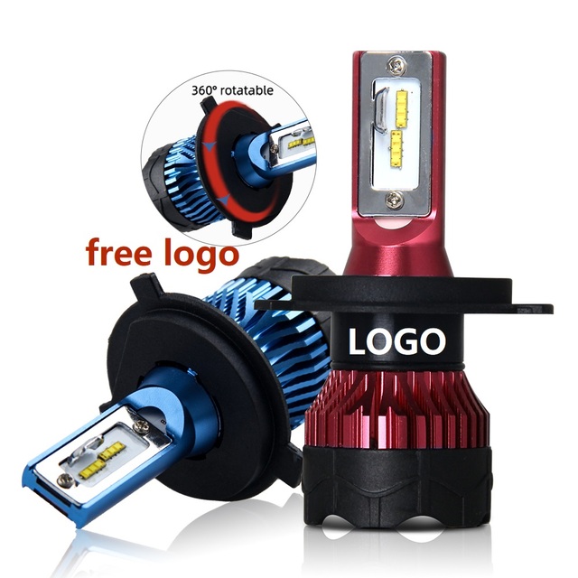 Hot Sale Super Bright Auto Car Led Light H1 H3 HB3 9006 H11 Fan Cooling Car Bulbs 16000lm K5 LED H7 H4 LED Headlight 9007