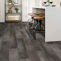Plancher en vinyle gris de luxe 12 * 12 * Carrelage en vinyle à coller Super résistant à l'usure et imperméable Autocollant de sol en vinyle