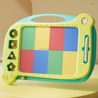Tableau magnétique de dessin pour enfants en gros, tableau magnétique réutilisable pour enfants, bloc-notes en plastique, jouets éducatifs d'art et de graffiti