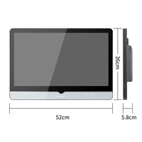 Sistema POS Todo en Uno para Cocina LICON, Montado en la Pared, Pantalla Táctil de 21.5 Pulgadas Full HD con 10 Puntos de Contacto, Sistema Operativo Windows, SSD de 128G/256G