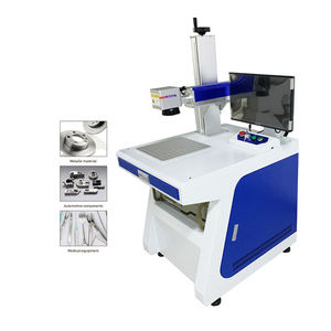 เครื่องแกะสลักเลเซอร์ไฟเบอร์แบบตั้งโต๊ะเครื่องแกะสลักเลเซอร์ไฟเบอร์20W 30W 50W - Product Image 1