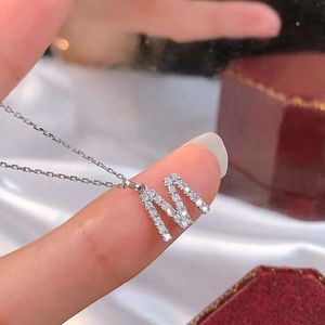 Xinfly - Collar Personalizado con Colgante de Letra Inicial en Oro de 18K y Diamantes - Product Image 3