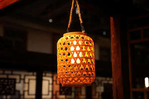 Nueva Linterna de Bambú Natural Hecha a Mano, Lámpara de Bambú con Asas, al Precio de Fábrica, Linterna Decorativa, Lámpara - Product Image 2