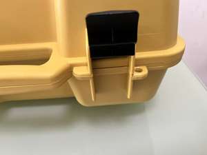 P CON 黄色塑料橡胶手提箱，适用于 GTS1002 全站仪测量仪器，精度 0.1 毫米，1 年保修，最小起订量 - Product Image 3