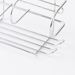 Soporte de Esponja Autoadhesivo de Acero Inoxidable para Montar en la Pared, Organizador de Almacenamiento de Esponjas de Cocina - Product Image 3
