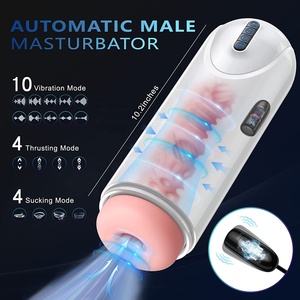 OT EW ALE asturbator up con 4 Thrusting ucuction 10 Vibration Electric lecutomatic trotroker ALE astasturbators ex Oy para <span class=keywords><strong>Men</strong></span> - Product Image 2