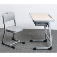 Meubles de classe pour école primaire et secondaire au design moderne, table combinée pour élèves avec chaise